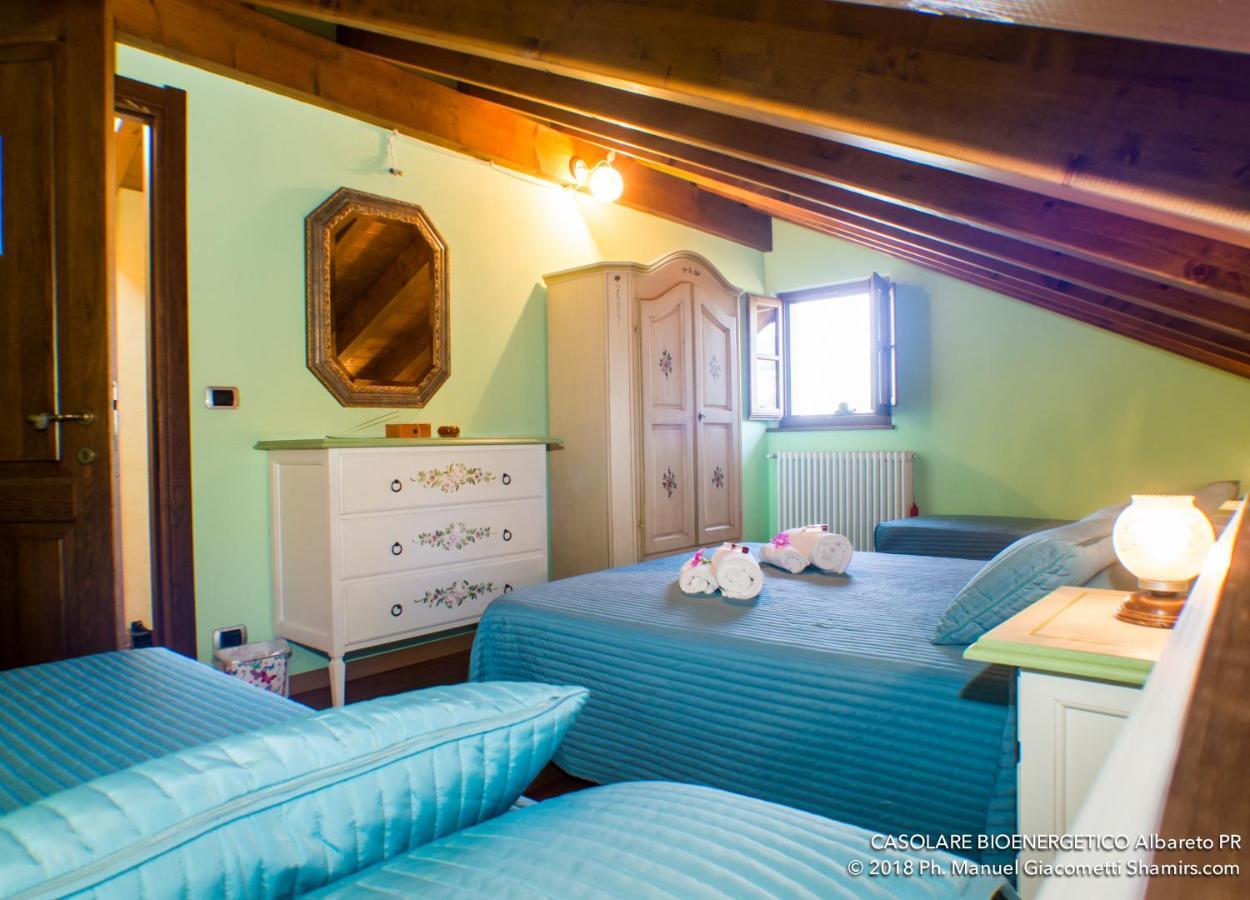 Bed and Breakfast Il Casolare Bioenergetico Albareto  Exteriér fotografie