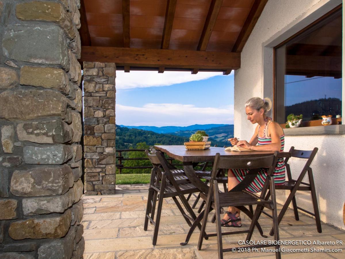 Bed and Breakfast Il Casolare Bioenergetico Albareto  Exteriér fotografie