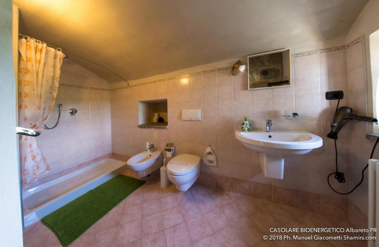 Bed and Breakfast Il Casolare Bioenergetico Albareto  Exteriér fotografie