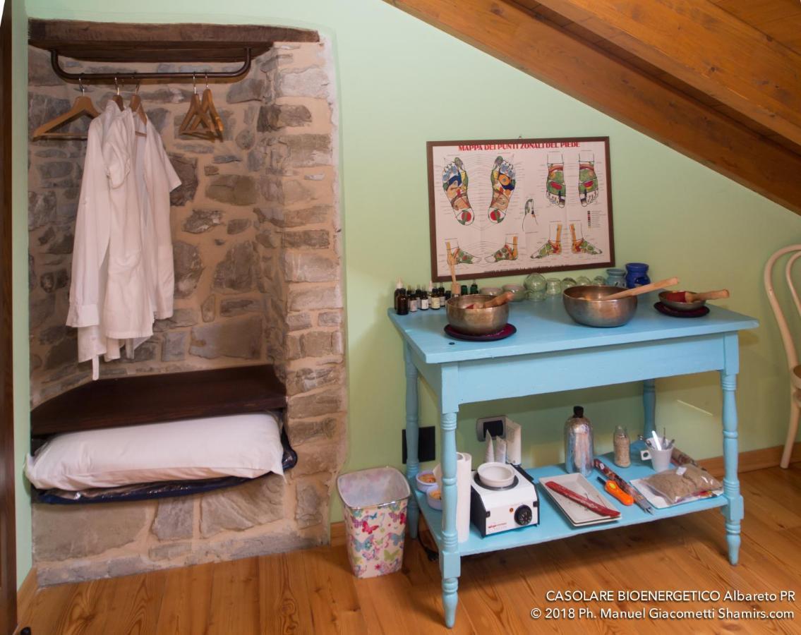 Bed and Breakfast Il Casolare Bioenergetico Albareto  Exteriér fotografie
